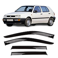 Дефлекторы окон ветровики Volkswagen Golf 3 Hb Hatchback 1991 - 1998 HIC Тайвань