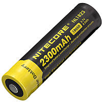 Акумулятор літієвий Li-Ion 18650 Nitecore NL1823 3.7V (2300mAh), захищений