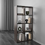 Полиця для книг, стелаж для дому на 8 комірок M-10, фото 4