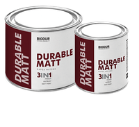 Краска матовая для металла Biodur Durable matt 3 в 1