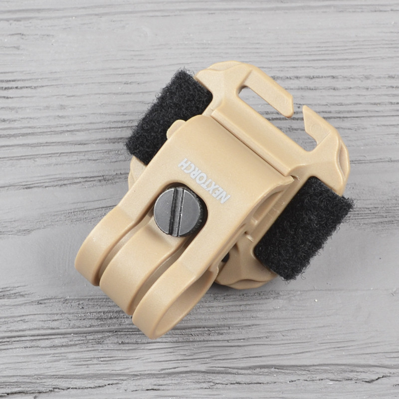Кріплення тактичне універсальне Nextorch Glo-Toob Tactikal Kit (d: 20 мм), tan