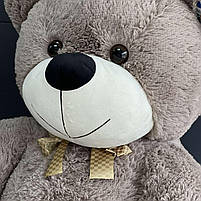 Іграшка мяка "Ведмедик", світло - коричневий, (СІРИЙ) Мягкая игрушка "Мишка" В146/4 ТМ "Масяня", фото 2