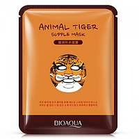 Маска-салфетка для лица BIOAQUA Animal Tiger Mask Тигр питательная 30 г