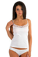 Майка жіноча "Виноград" 21-2107 біла