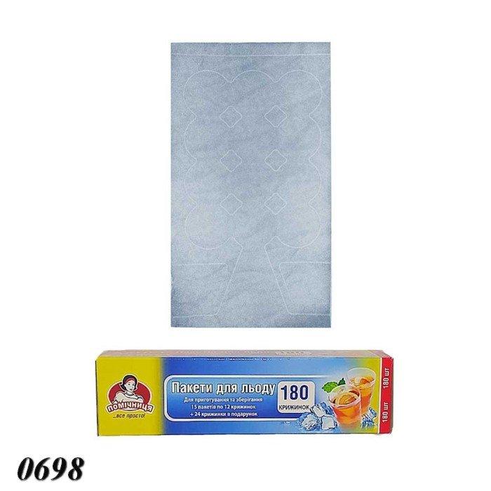 Пакети слайдери для льоду 180 крижин 16.5х28 см, фото 1