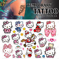 Детские татуировки Хелоу Китти Hello Kitty Tatto Set