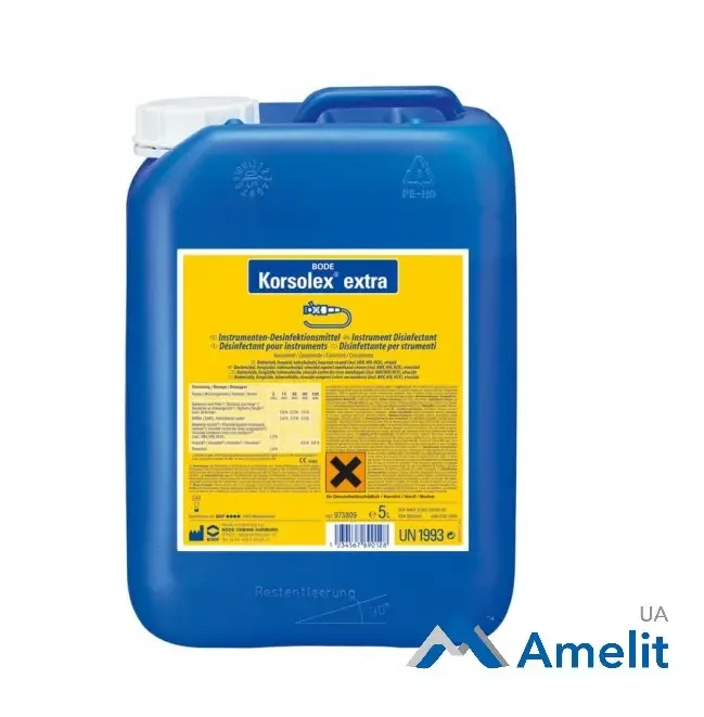 Засіб для дезінфекції Korsolex Extra (Bode Chemie), каністра 5 л