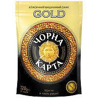 Кофе растворимый Чорна Карта Gold, пакет, 120г