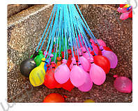Кульки міні водяні бомбочки з трубочками 37 шт.