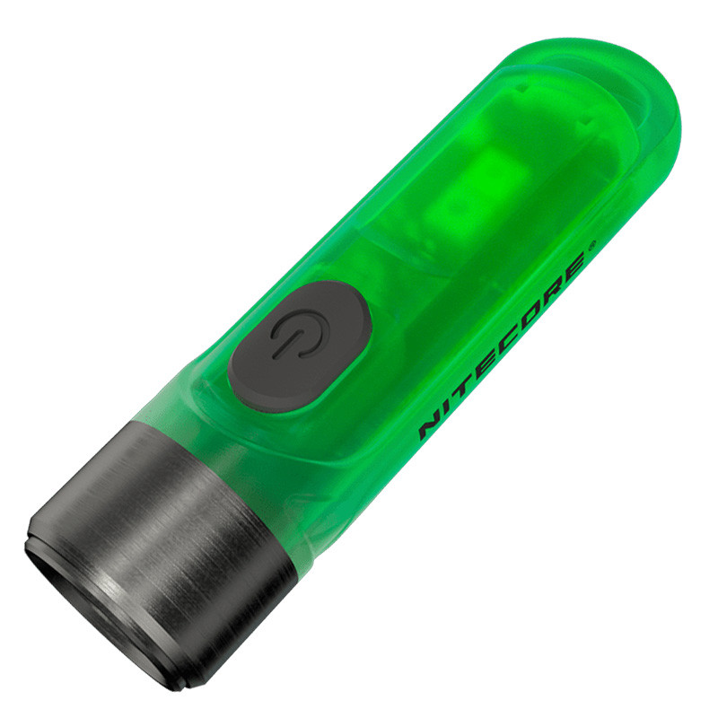 Ліхтар наключний Nitecore TIKI GITD (Osram P8 + UV, 300 люменів, 7 режимів, USB), люмінесцентний