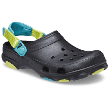 Crocs Classic All-Terrain Clog Black / Multi — Сабо Крокс Класік Ол-Террейн Чорні з Яскравими Вставками — Оригінал, фото 4