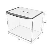 Ящик для пожертвувань EKOSTAR 450х300х350, фото 3