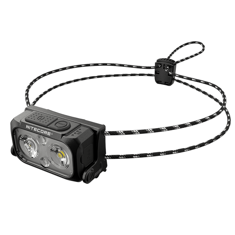 Ліхтар налобний Nitecore NU25 UL NEW (400 люменів, 12 режимів, USB-C), чорний