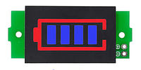 Индикатор заряда Li-ion от 1S до 8S синий (1---8 последовательно включенных акумуляторов).