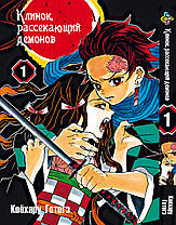 Комплект Манги Bee's Print Клинок розсікаючий демонів Demon Slayer Том з 01 по 05 російською мовою BP DSSET 04, фото 2