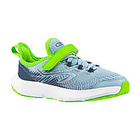 Кросівки дитячі AT Flex Run для бігу на липучках сині/зелені - EU34 UA34