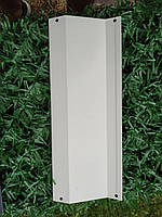 Ламелі для забору металевий Жалюзі 112 мм колір 9003 білий глянець двосторонній 0,45 Корея