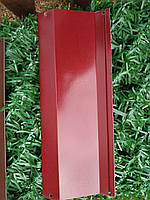 Ламели для забора металлический Жалюзи 112мм цвет 3005 вишневый глянец двухсторонний 0,45 Корея
