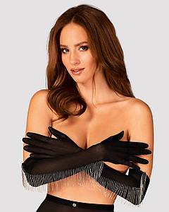 Рукавиці жіночі довгі Obsessive MILLADIS gloves