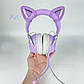 Ігрові навушники з котячими вушками Onikuma X11 з мікрофоном і підсвіткою геймерські навушники, фото 6