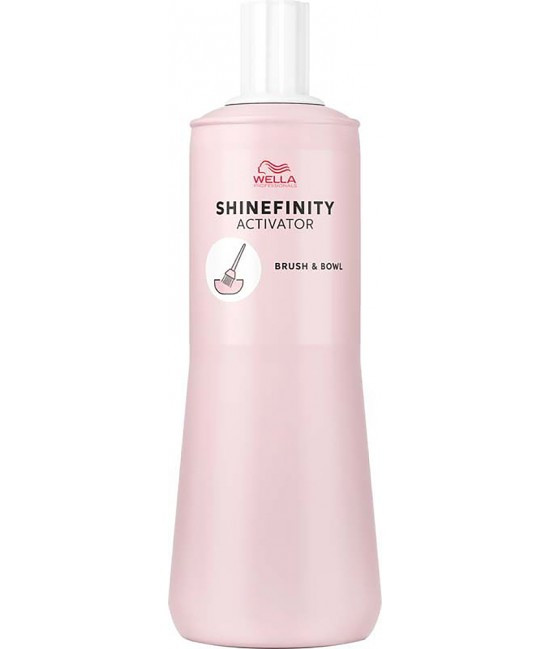 Активатор для пензля з мисочкою Wella Shinefinity Activator Brush & Bowl 1000 мл.