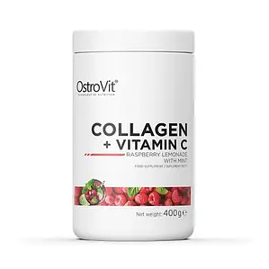 Колаген з вітаміном с Ostrovit Collagen+Vitamin C 400 г