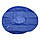 Судно підкладне ПВХ для лежачих (Синий) 37х29см надувне судно з насосом | утка медична, фото 2