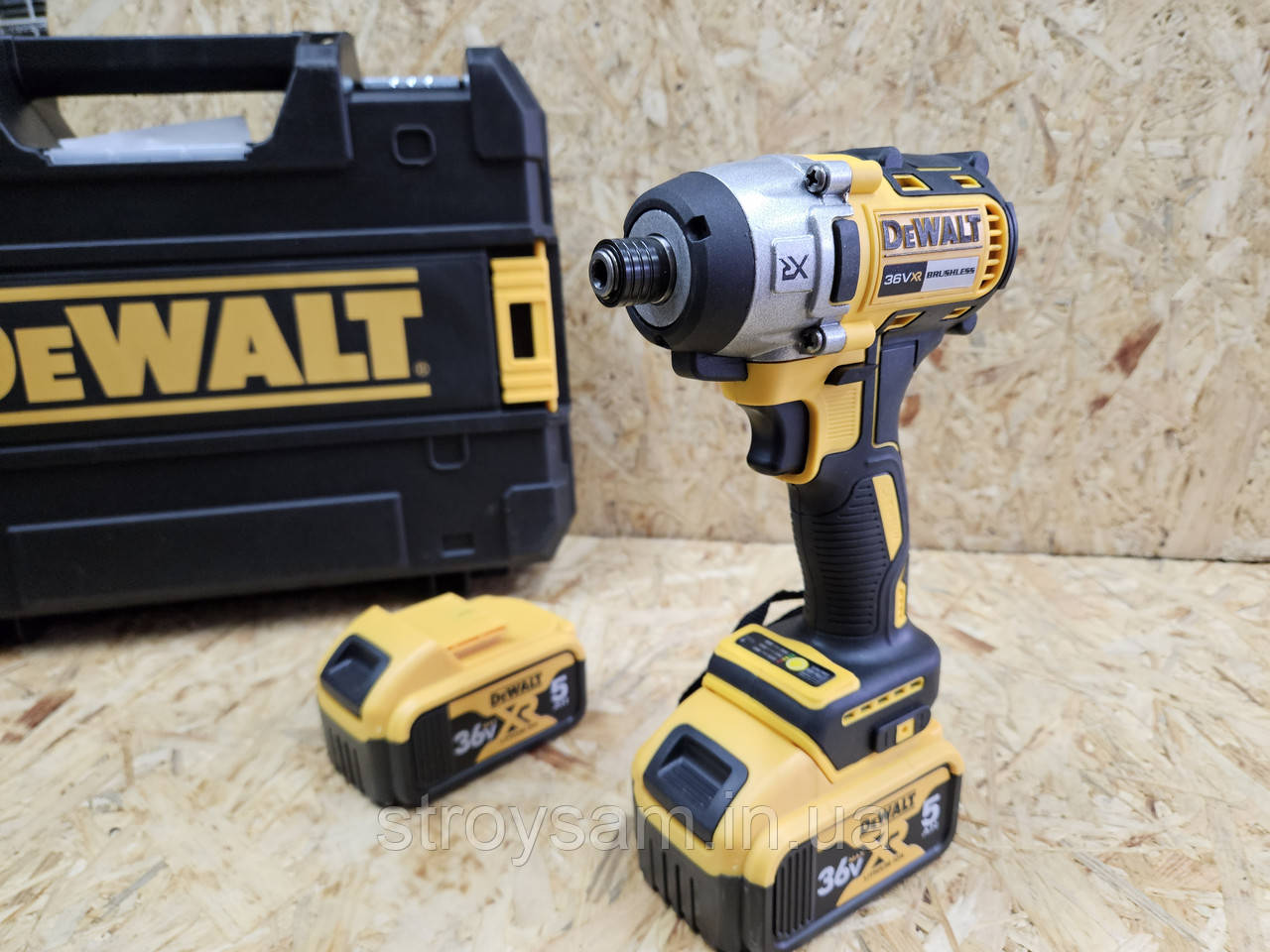 Impact, импакт, гайковерт, ударный шуруповерт, винтоверт DeWalt 205 Nm 36 V - фото 3 - id-p1333229868