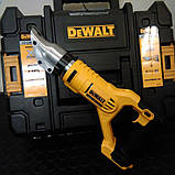 Ножиці по металу акумуляторні DeWALT DCS491NT, фото 7