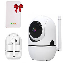 Бездротова камера відеоспостереження + Подарунок Адаптер аварійний BBU15-DT / Поворотна камера для спостереження