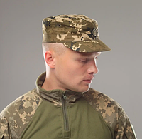 Тактична кепка піксель мм14 ЗСУ тактична статутна кепка таблетка армійська камуфляжна кепка німка мазепинка