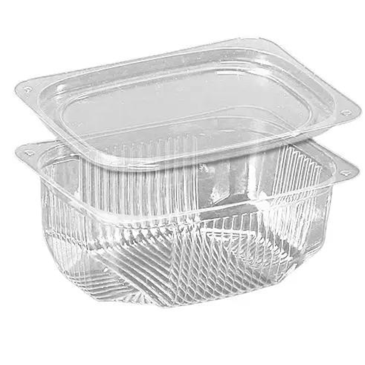 Блістерна одноразова упаковка (контейнер) для їжі 117x84x46 мм 250 мл 1000 шт, фото 1