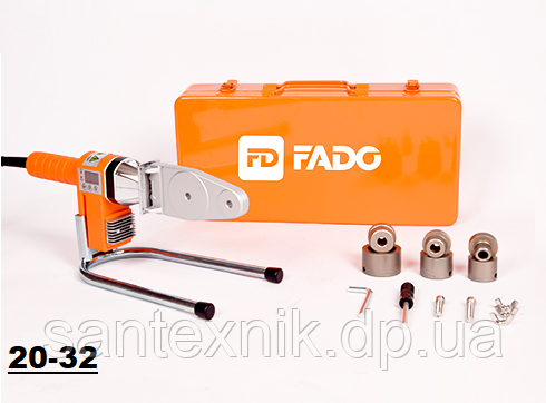 Паяльник плоский FADO для системи PPR фітингів 20-32 PPE01