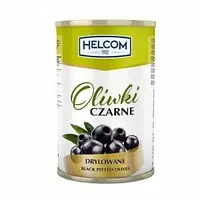Оливки чорні без кісточки TM Helcom 4,25 кг