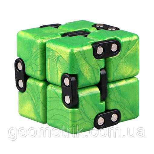 Куб антистрес | Нескінченний куб | QiYi MoFangGe Infinity cube green