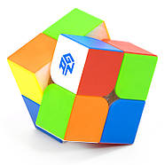 GAN 251 V2 (non magnetic) | Кубик Рубіка 2х2 Ган без наліпок, фото 6