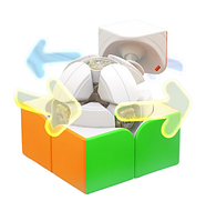 GAN 251 V2 (non magnetic) | Кубик Рубіка 2х2 Ган без наліпок, фото 7