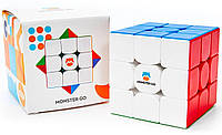GAN Monster Go EDu 3x3 M | Кубик Рубика 3х3 MG магнитный без наклеек