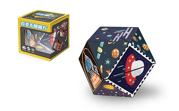 QiYi MofangGe Shape Shifting Megaminx | Мегамінкс Space QY3107