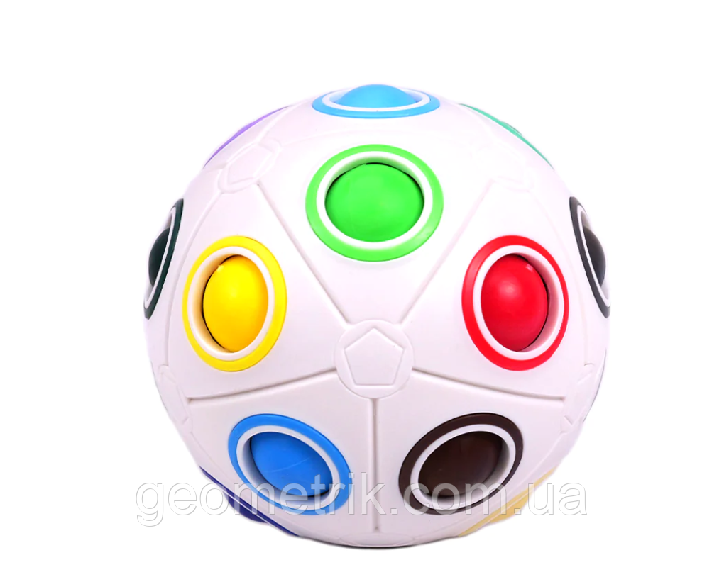 QiYi MofangGe 20 holes Rainbow Orbo ball | Головоломка Чарівна Куля Орбо 20 кольорів