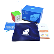 YJ MGC EVO 3x3 magnetic stickerless  | Кубик Рубіка 3x3 магнітний ЕВО, фото 8