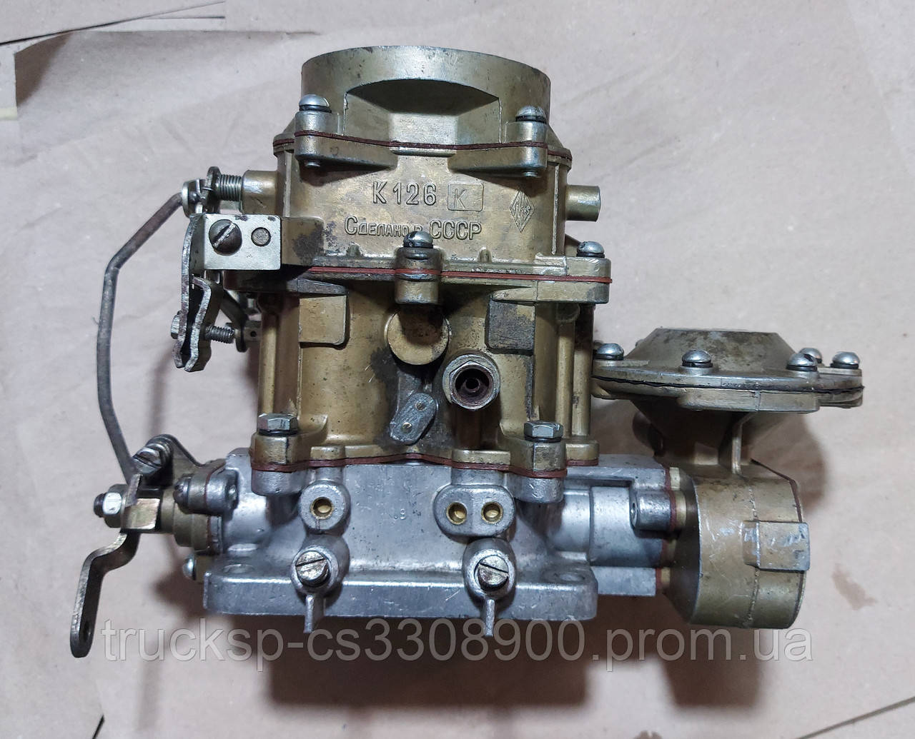 Карбюратор К126К ГАЗ-53,3307 — Купить Недорого на Bigl.ua (1830385698)