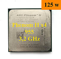 Процесор (б/у) AMD Phenom II X4 955 , 3,2ГГц, sAM3, Tray HDX955FBK4DGM