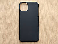 Чехол - бампер (чехол - накладка) для Apple iPhone 11 Pro Max чёрный, матовый, ударопрочный пластик
