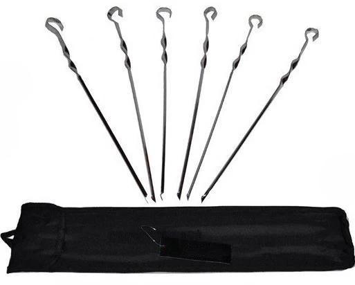 Набір шампурів у чохлі (6 штук) Stenson 0020, фото 1
