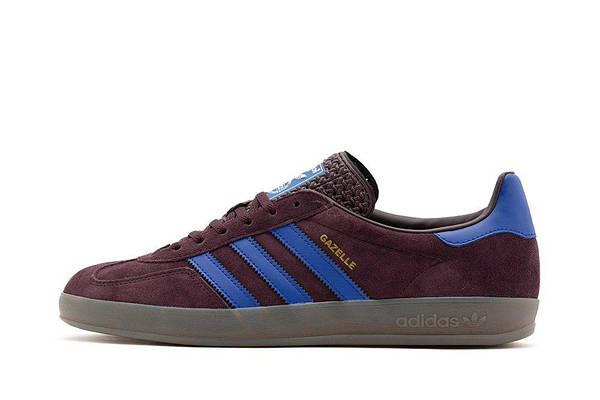Adidas gazelle maroon suede online