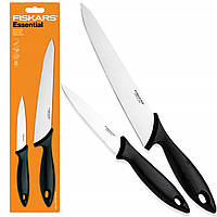 Ножі кухонні Fiskars Essential 2 шт.