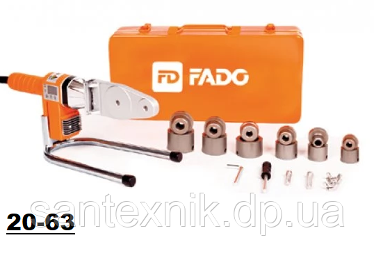 Паяльник плоский FADO для системи PPR фітингів 20-63 PPE02
