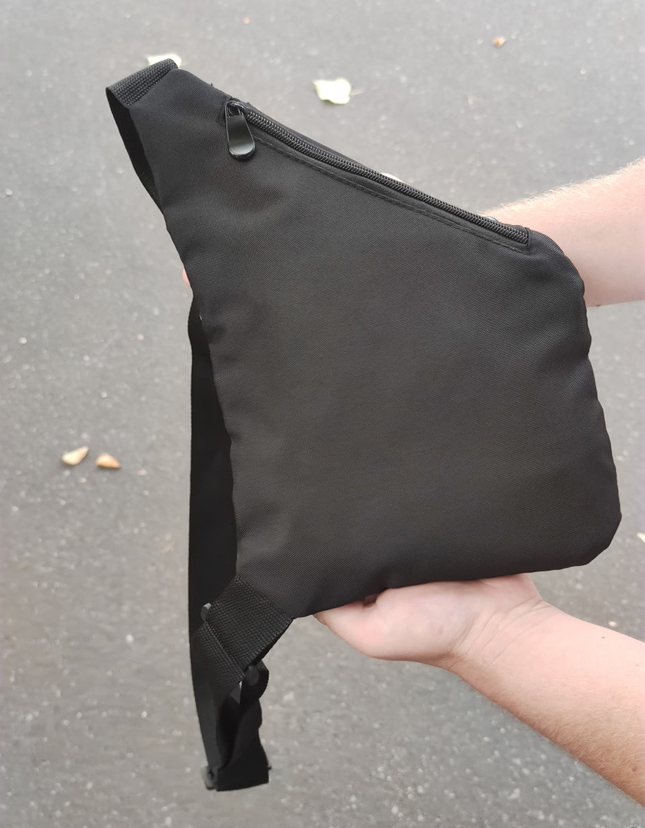 Мужская сумка слинг кобура Cross Body, удобная небольшая сумочка из уплотненного текстиля Oksford 1000D - фото 9 - id-p1484414905