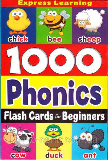 Англійська мова. Flash Cards Beginner's 1000 Phonics